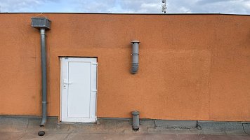 Pohled z venku - oprava KZS